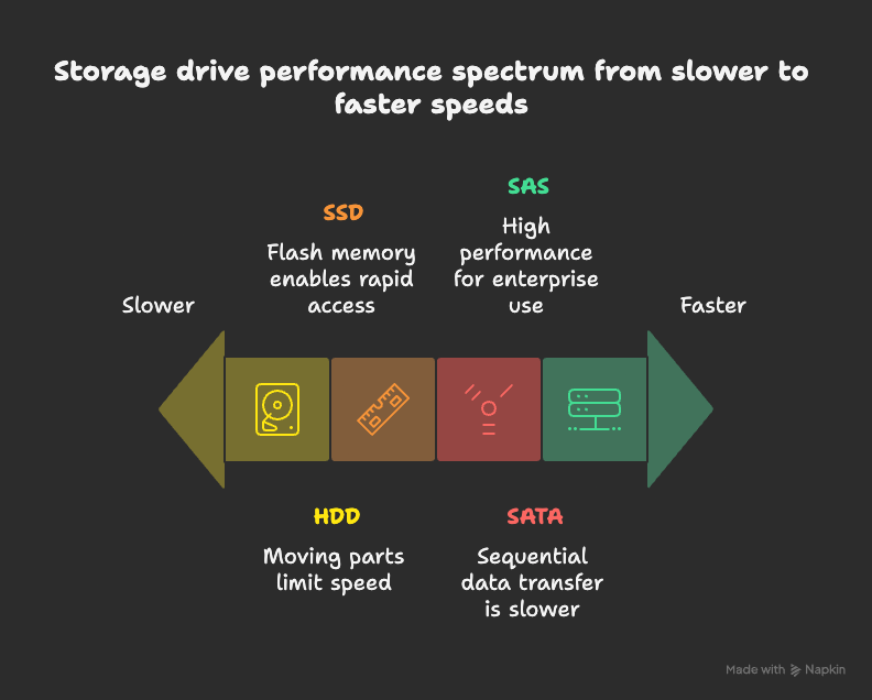 Types of computer drives