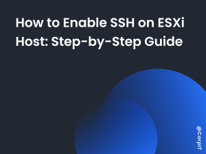 How to Enable SSH on ESXi Host: Step-by-Step Guide