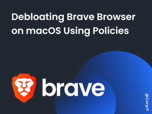 Debloating Brave Browser on macOS Using Policies